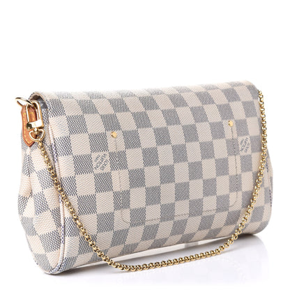 Louis Vuitton Damier Azur Favorite MM 3 of 5