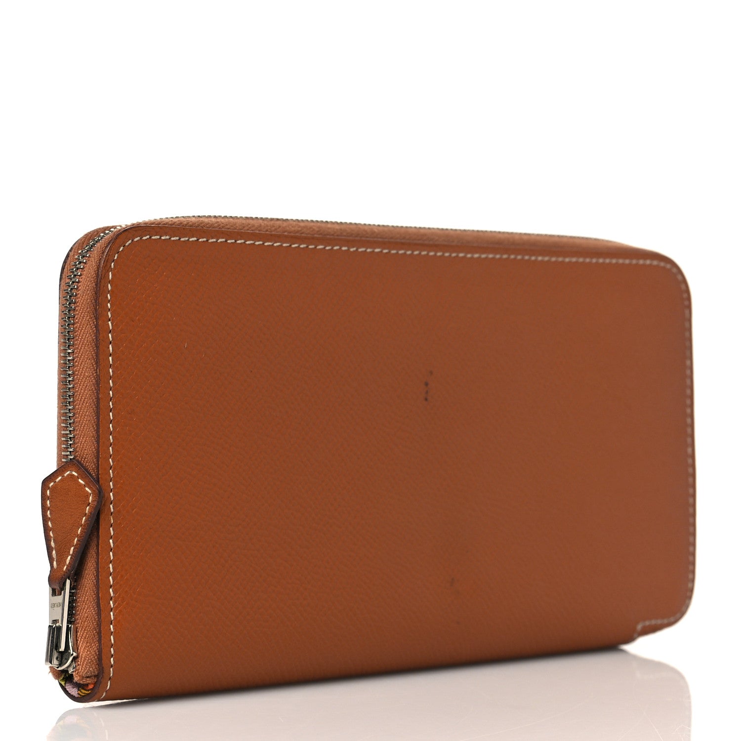 Hermes Epsom Silk'In Wallet Gold 3 of 11