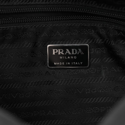 Prada Nylon Vela Messenger Bag Black 5 of 9
