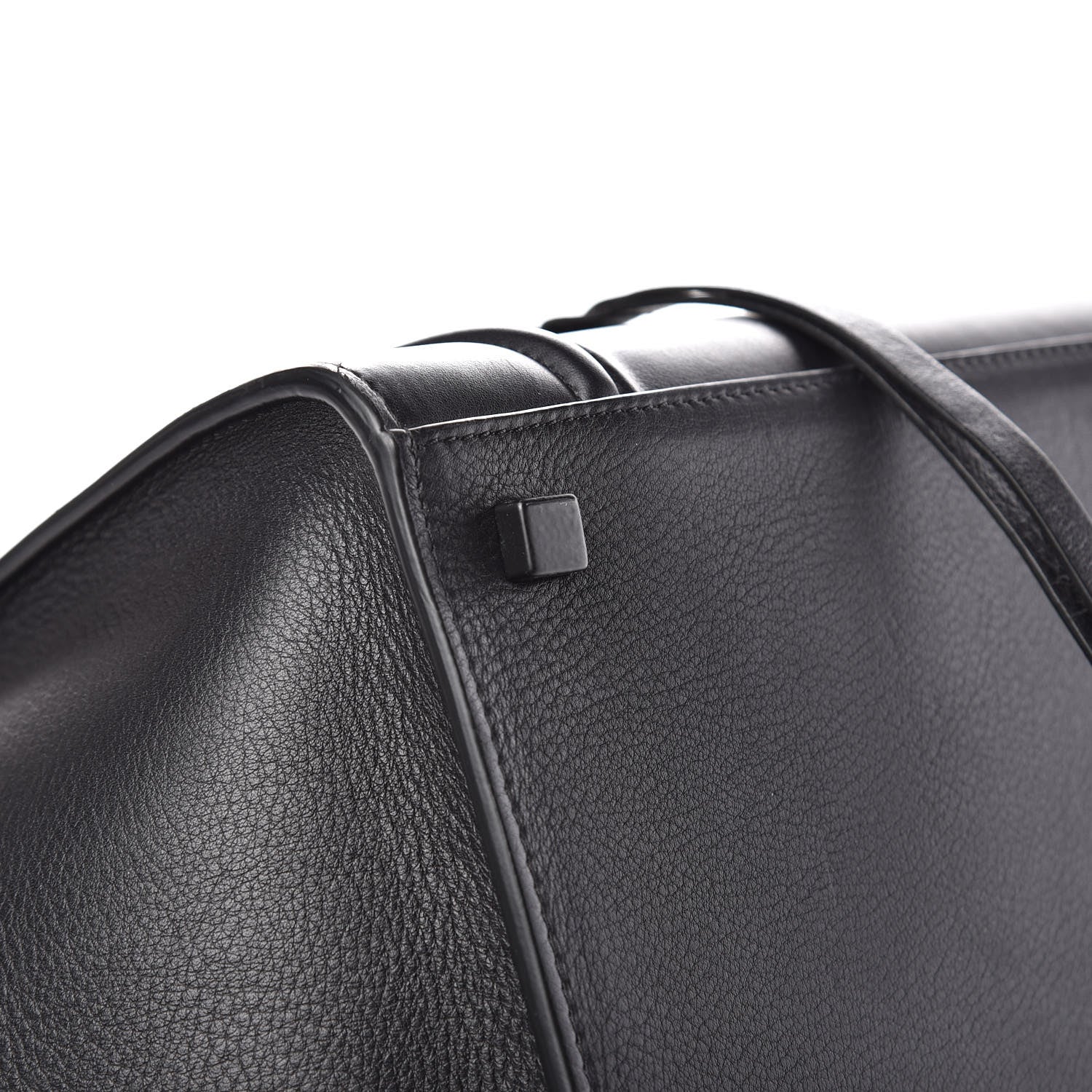 Celine Supple Calfskin Medium Phantom Luggage Black 6 of 11