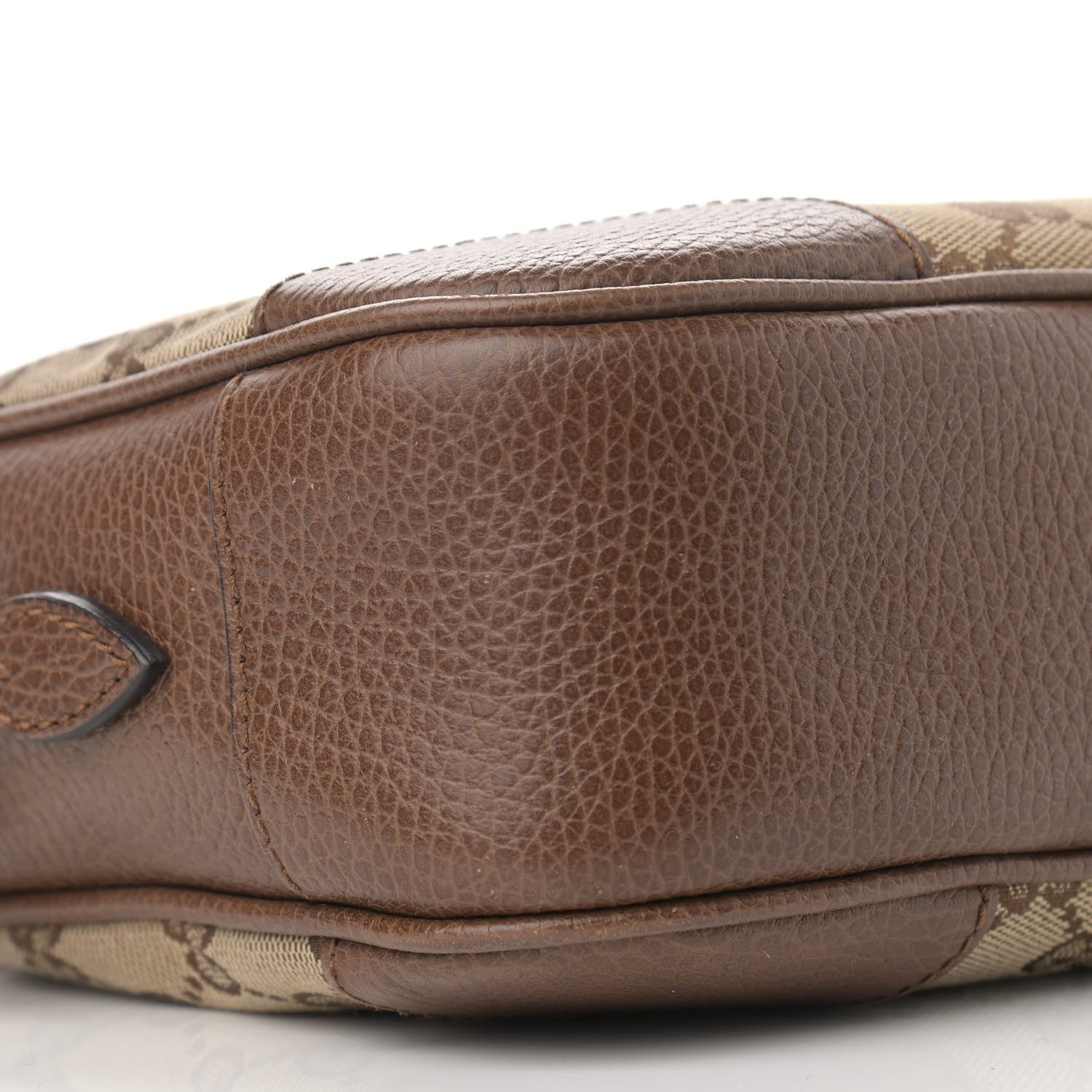 Gucci Monogram Mini Bree Messenger Bag Beige Tabacco 9 of 19