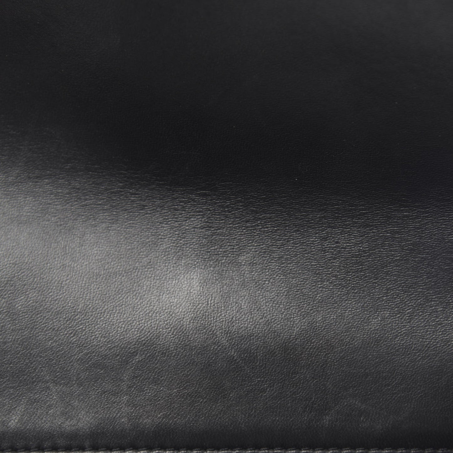 Painted Tweed Medium Single Flap Black Grey