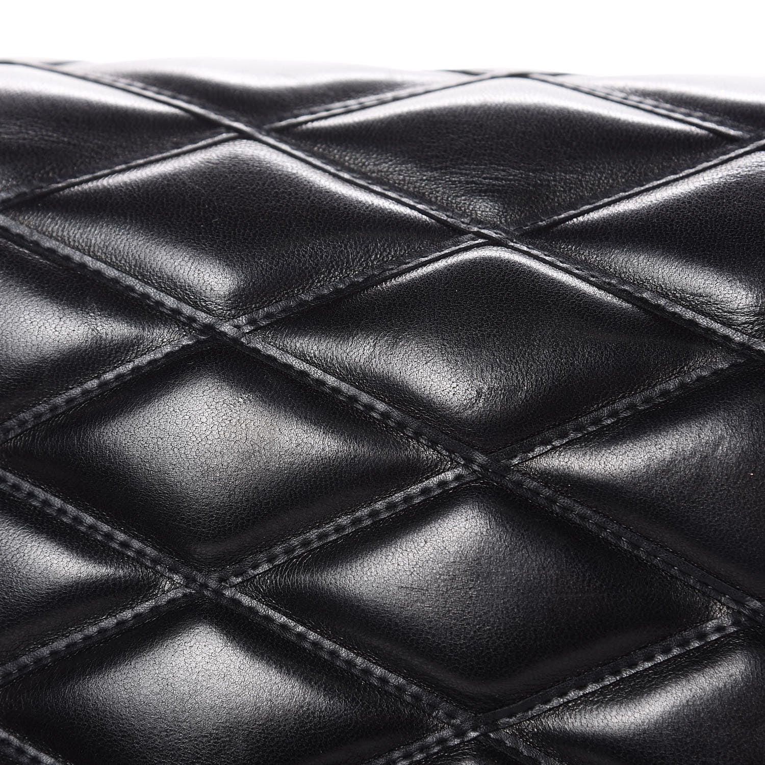 Louis Vuitton Lambskin Malletage GO-14 MM Black 10 of 12