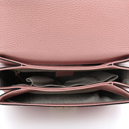 Gucci Dollar Calfskin Interlocking G Top Handle Shoulder Bag Soft Pink 4 of 4