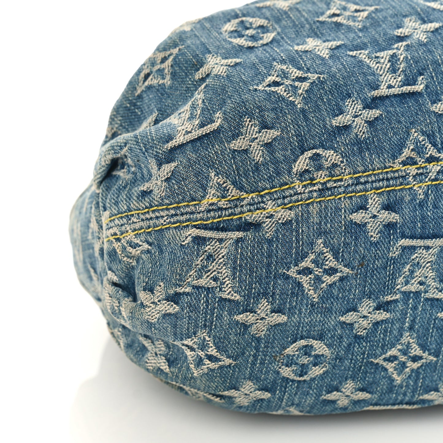 Monogram Denim Pleaty Blue