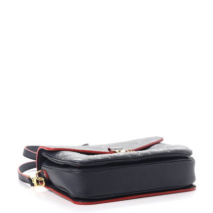 Louis Vuitton Empreinte Pochette Metis Marine Rouge 4 of 9