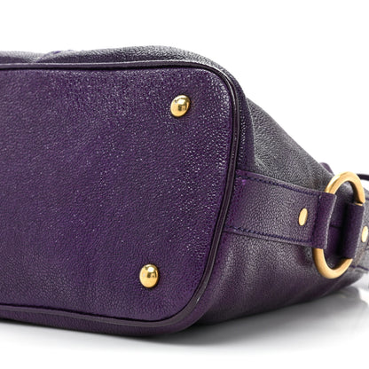 Saint Laurent Calfskin Large Muse Purple 7 of 13