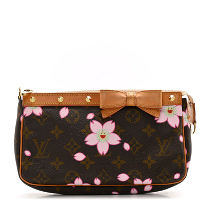Louis Vuitton Monogram Cherry Blossom Pochette Accessories Brown 1 of 14