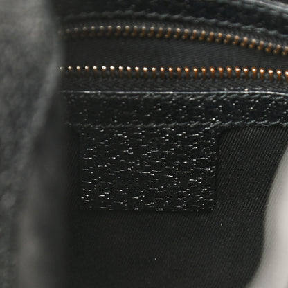 Gucci Monogram Piston Lock Jackie O Hobo Black 6 of 9