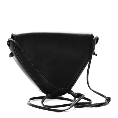 Celine Smooth Calfskin Triangle Crossbody Bag Black 3 of 10