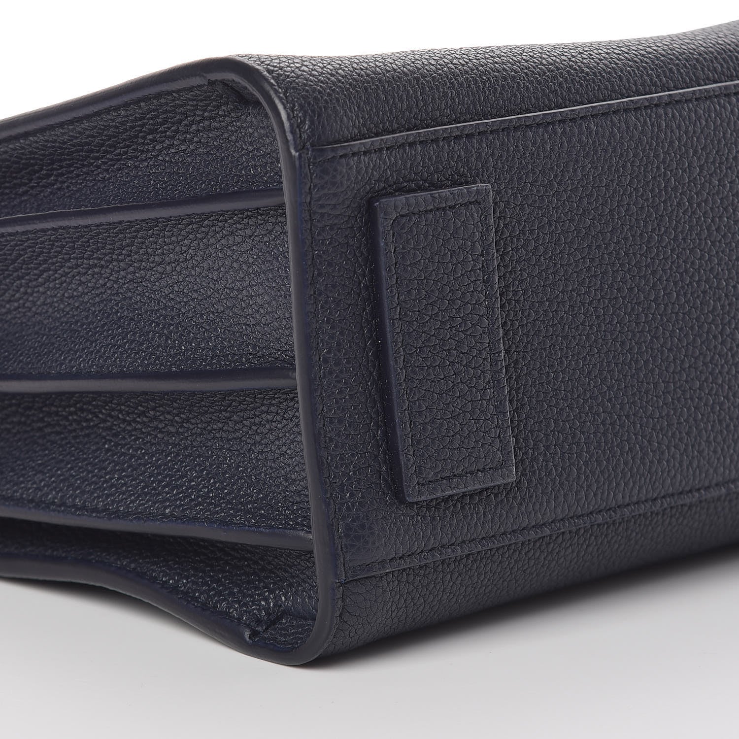 Saint Laurent Grained Calfskin Baby Supple Sac De Jour Navy 5 of 8