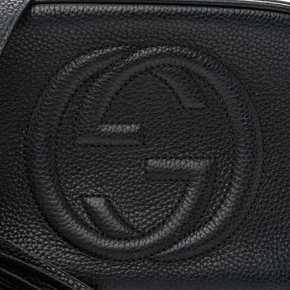 Gucci Pebbled Calfskin Small Soho Disco Bag Black 8 of 10