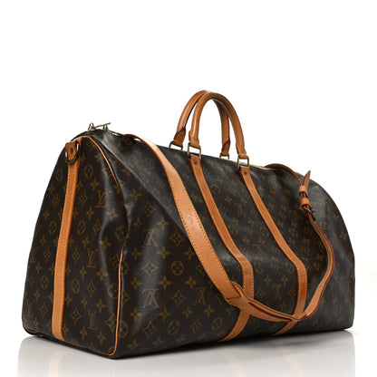 Louis Vuitton Monogram Keepall Bandouliere 55 3 of 13