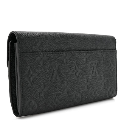 Louis Vuitton Empreinte Sarah Wallet NM Black 3 of 8