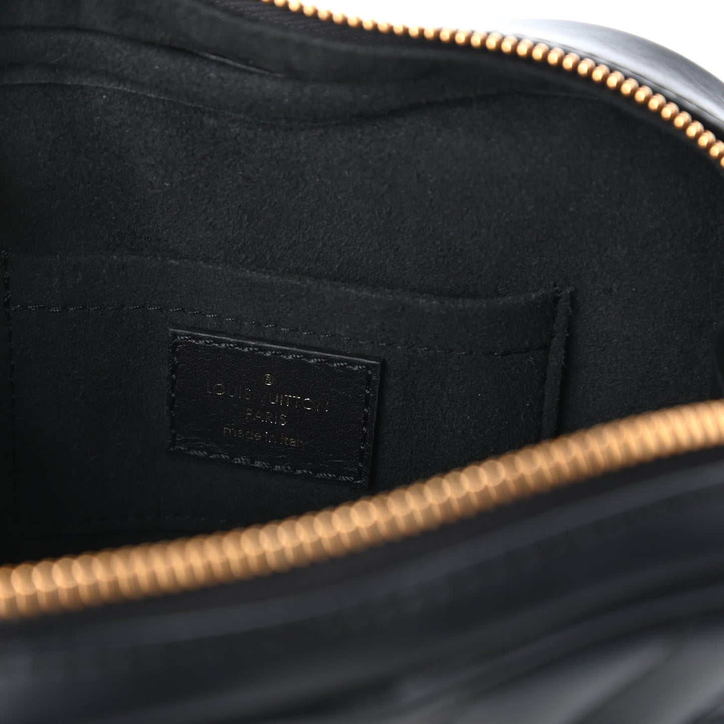Calfskin New Wave Heart Bag Black