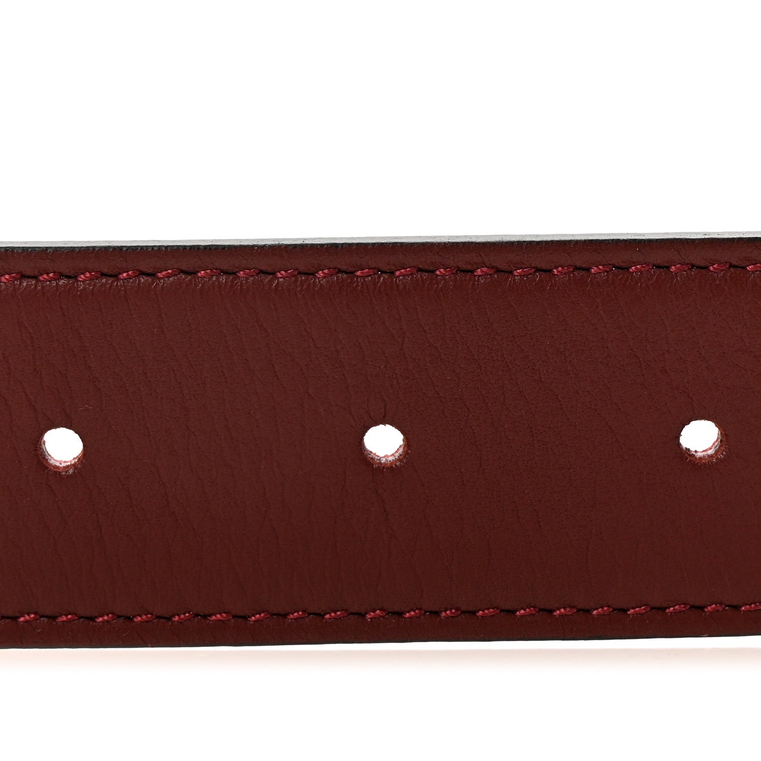 Hermes Swift Epsom 32mm Chaine D'Ancre Belt 90 36 Orange Rouge H 3 of 6