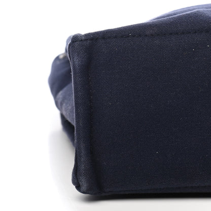 Hermes Canvas Fourre Tout MM Navy 6 of 7
