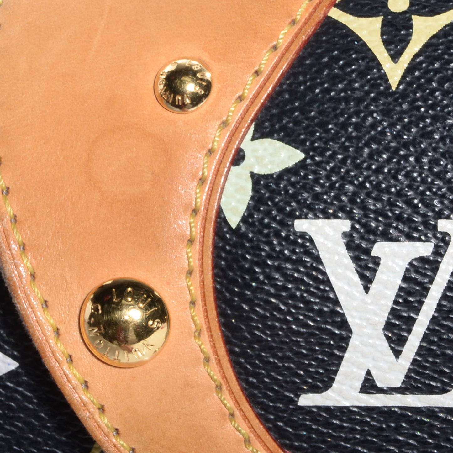 Monogram Multicolor Beverly MM Black