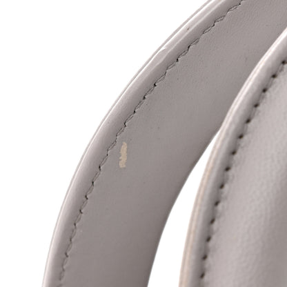 Christian Dior Lambskin Cannage Medium Lady Dior Grey 13 of 16