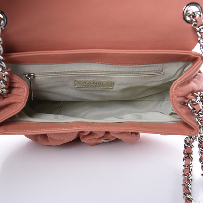 Chanel Washed Lambskin Quilted Medium Chain Around Messenger Pink 5 of 10