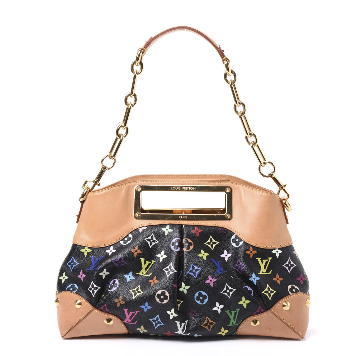 Louis Vuitton Monogram Multicolor Judy MM Black 1 of 8