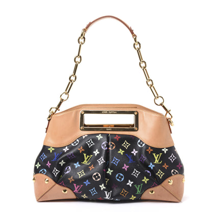 Louis Vuitton Monogram Multicolor Judy MM Black 1 of 8
