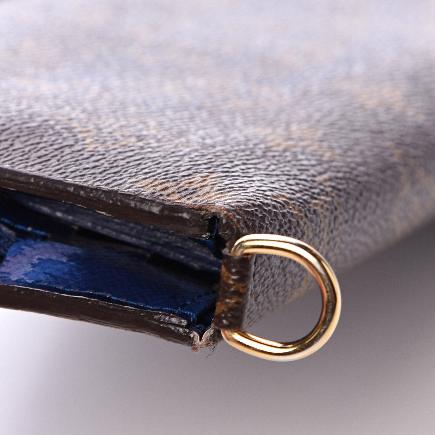 Louis Vuitton Monogram Articles de Voyage Ikat Insolite Wallet Grand Blue 7 of 10