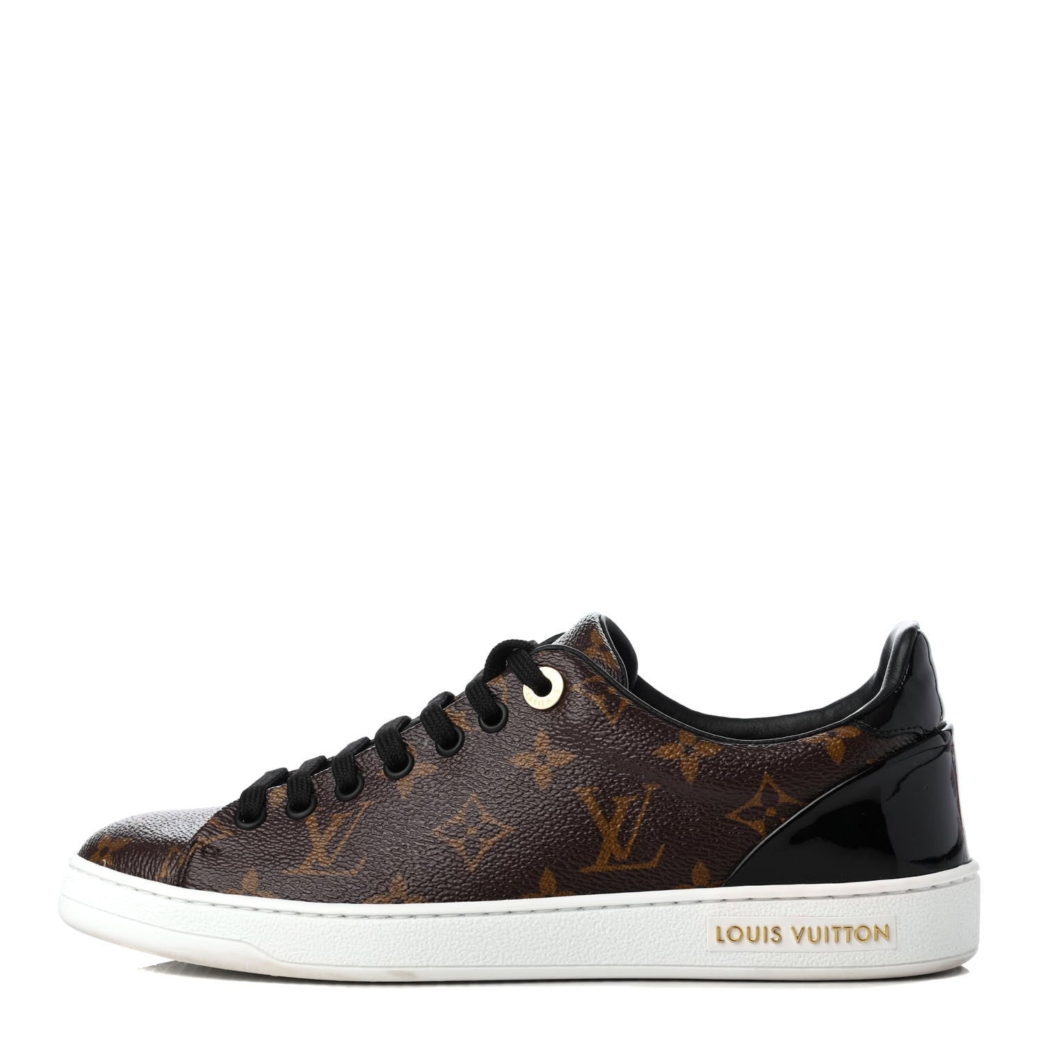 Louis Vuitton Patent Monogram Frontrow Sneakers 38 1 of 9