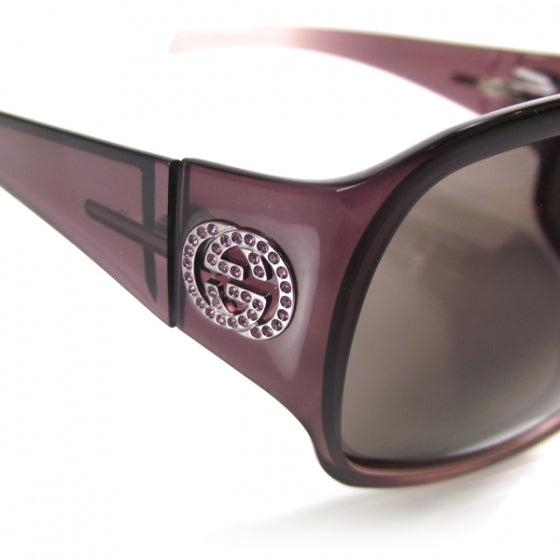 Gucci GG Strass Logo Sunglasses 2537/S Purple 4 of 7