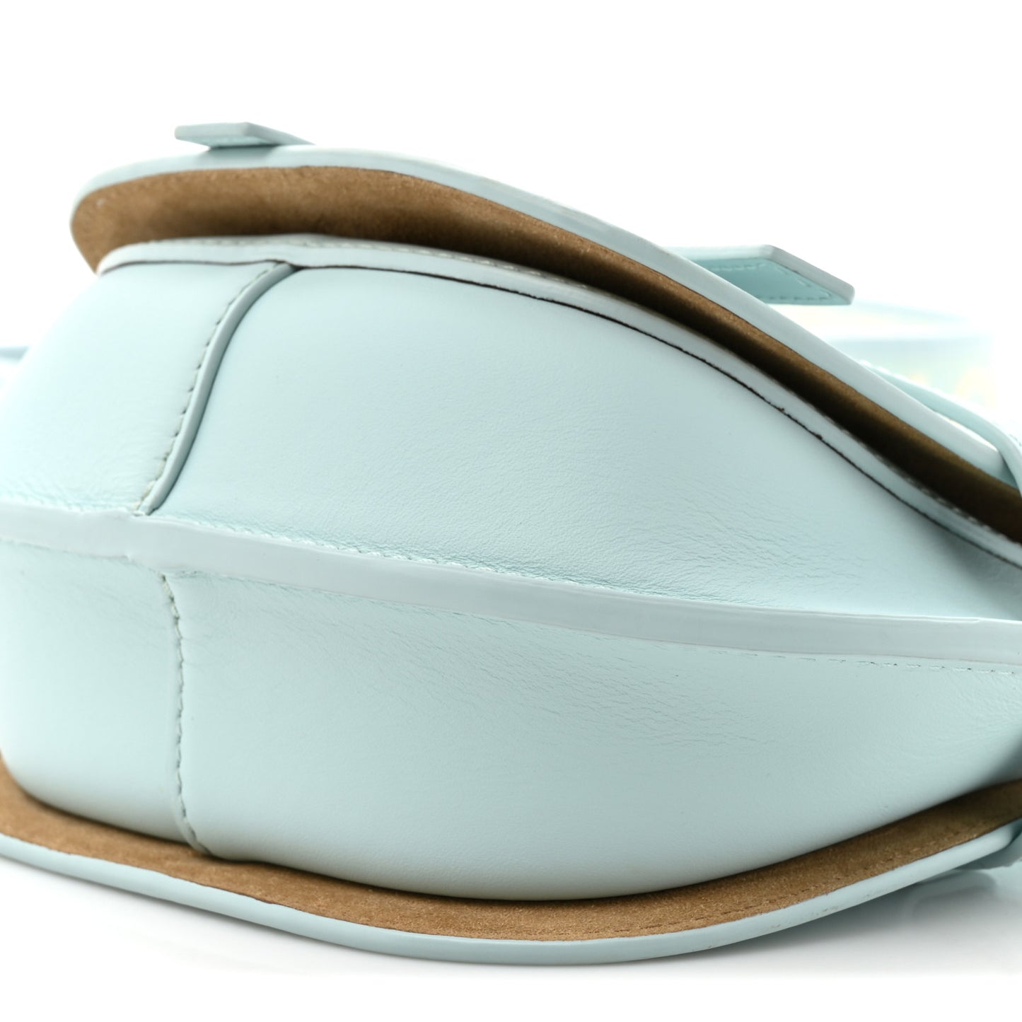 Calfskin Mini Gate Dual Bag Abyss Blue