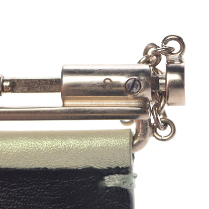 Chanel Calfskin CC Wide Cuff S Light Green 4 of 7