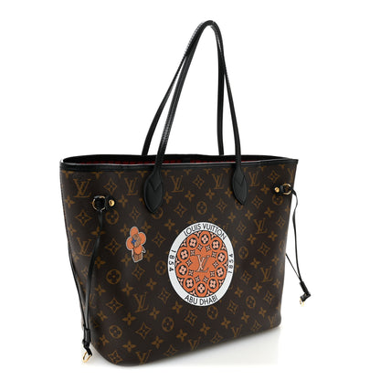 Louis Vuitton Monogram My LV World Tour Neverfull MM 4 of 11