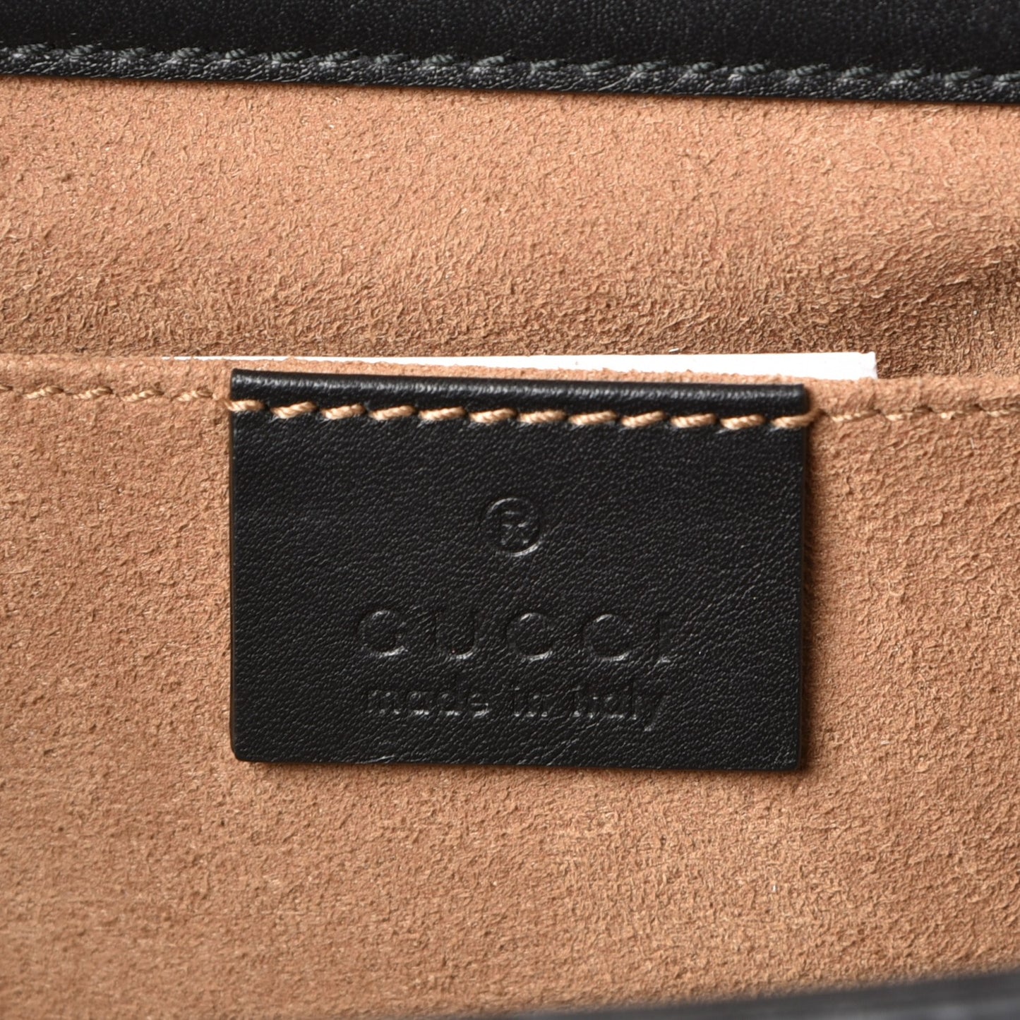 Calfskin Small Padlock Shoulder Bag Black