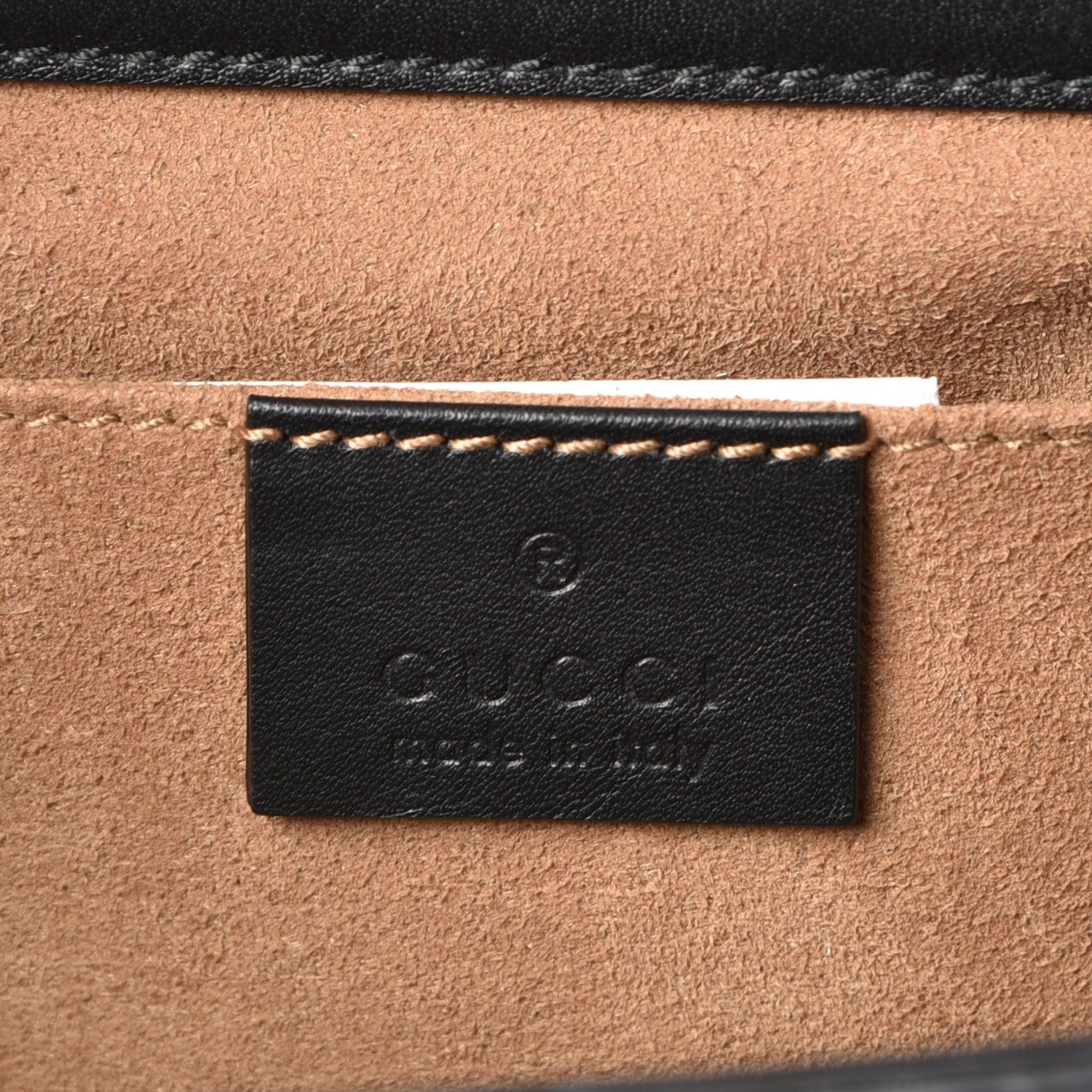 Gucci Calfskin Small Padlock Shoulder Bag Black 7 of 8