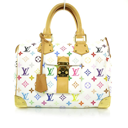 Louis Vuitton Monogram Multicolor Speedy 30 White 1 of 9