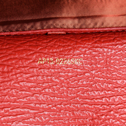 3.1 Phillip Lim 3.1 Textured Calfskin Mini Pashli Satchel Red 7 of 8