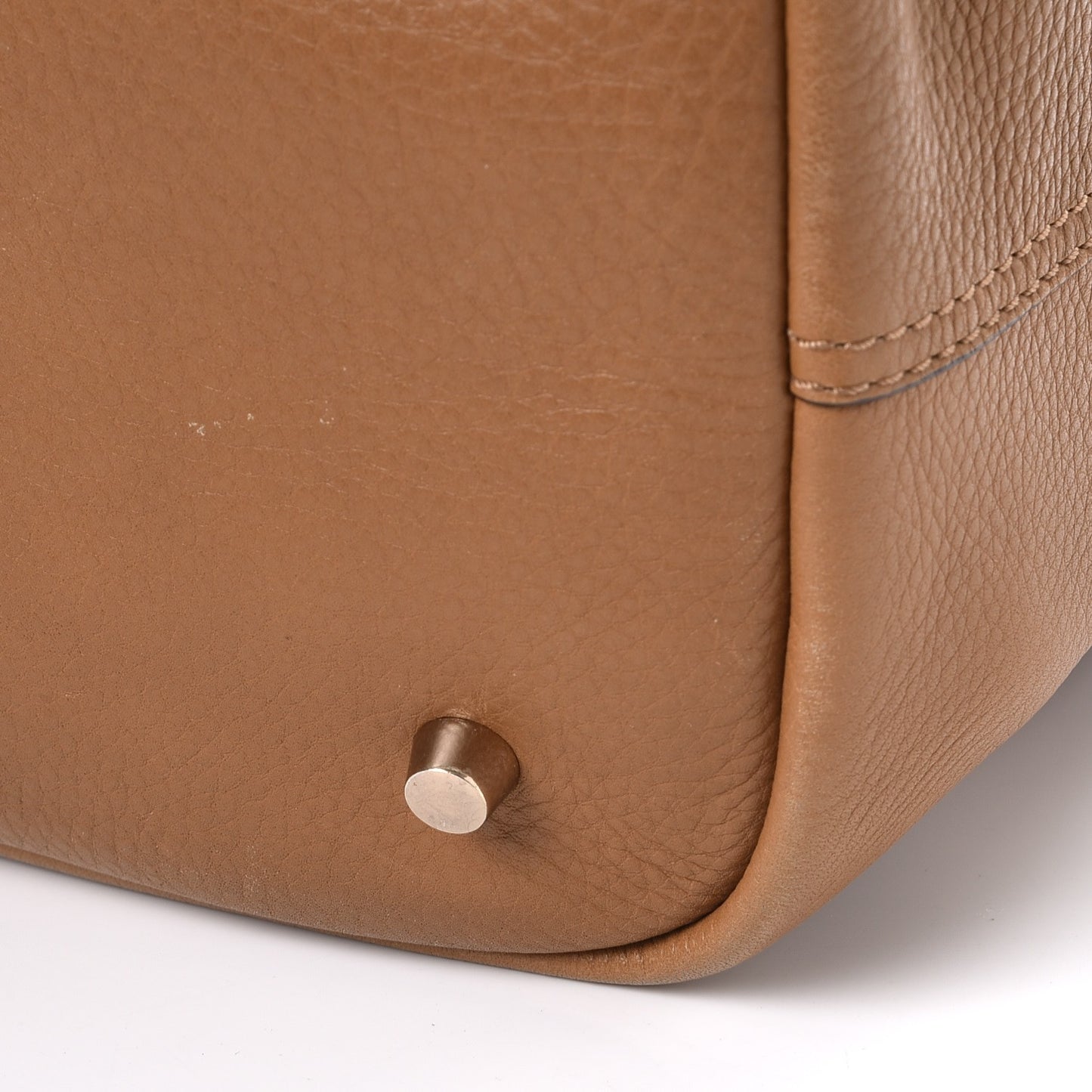 Grainy Calfskin Large Ashby Hobo Sand