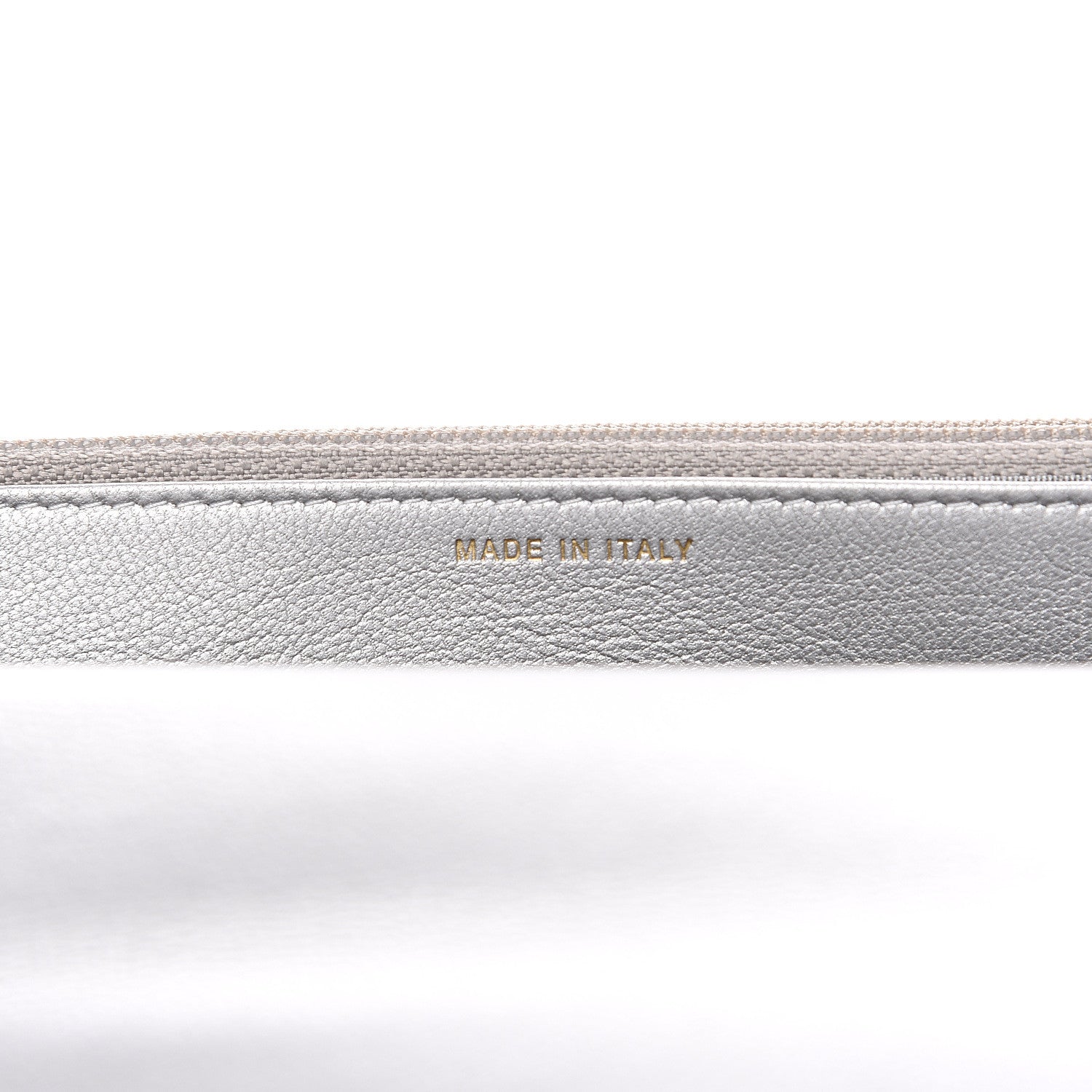 Chanel Metallic Goatskin Quilted 19 Wallet On Chain WOC Silver 6 of 13