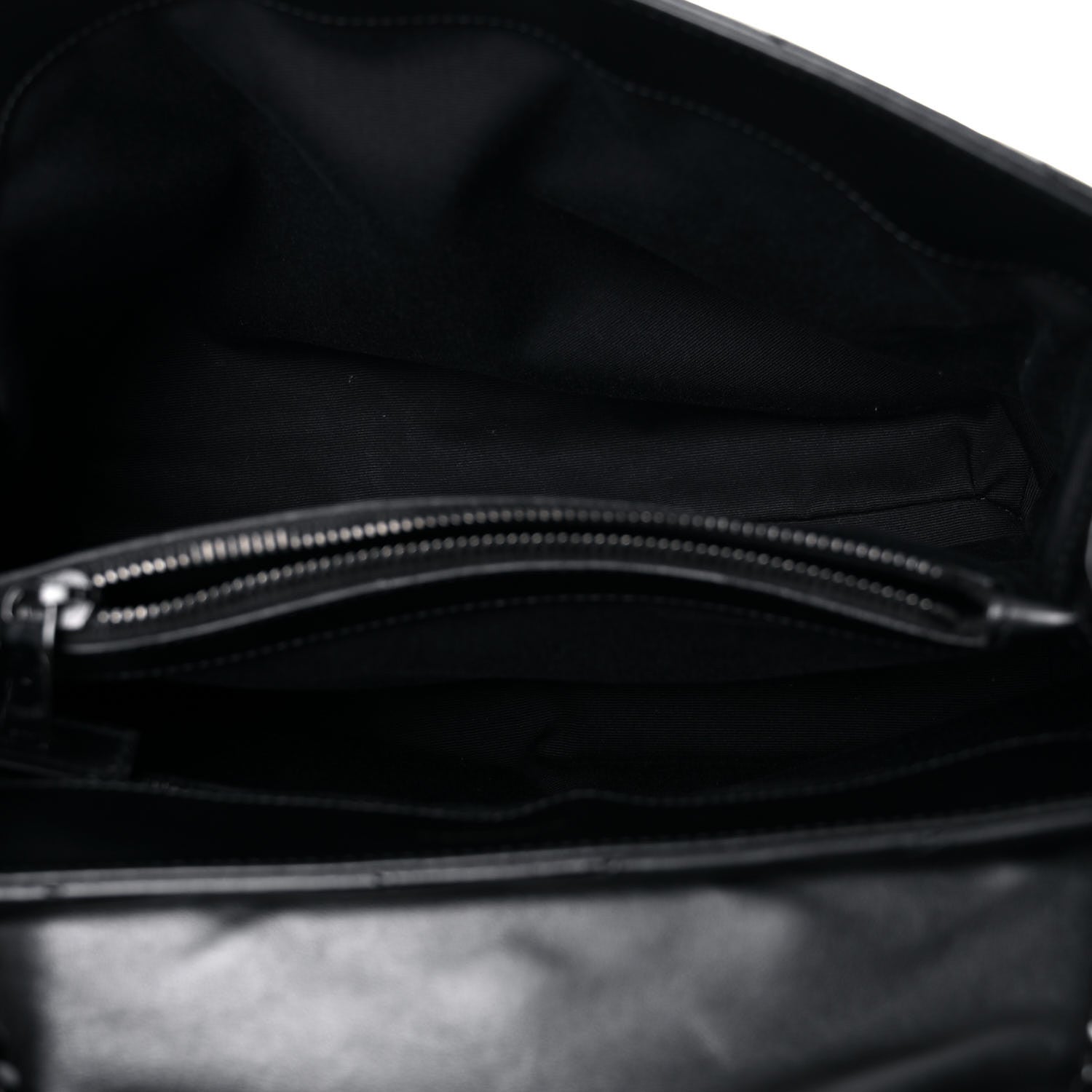 Saint Laurent Calfskin Y Quilted Monogram Medium Loulou Chain Satchel Black 5 of 12