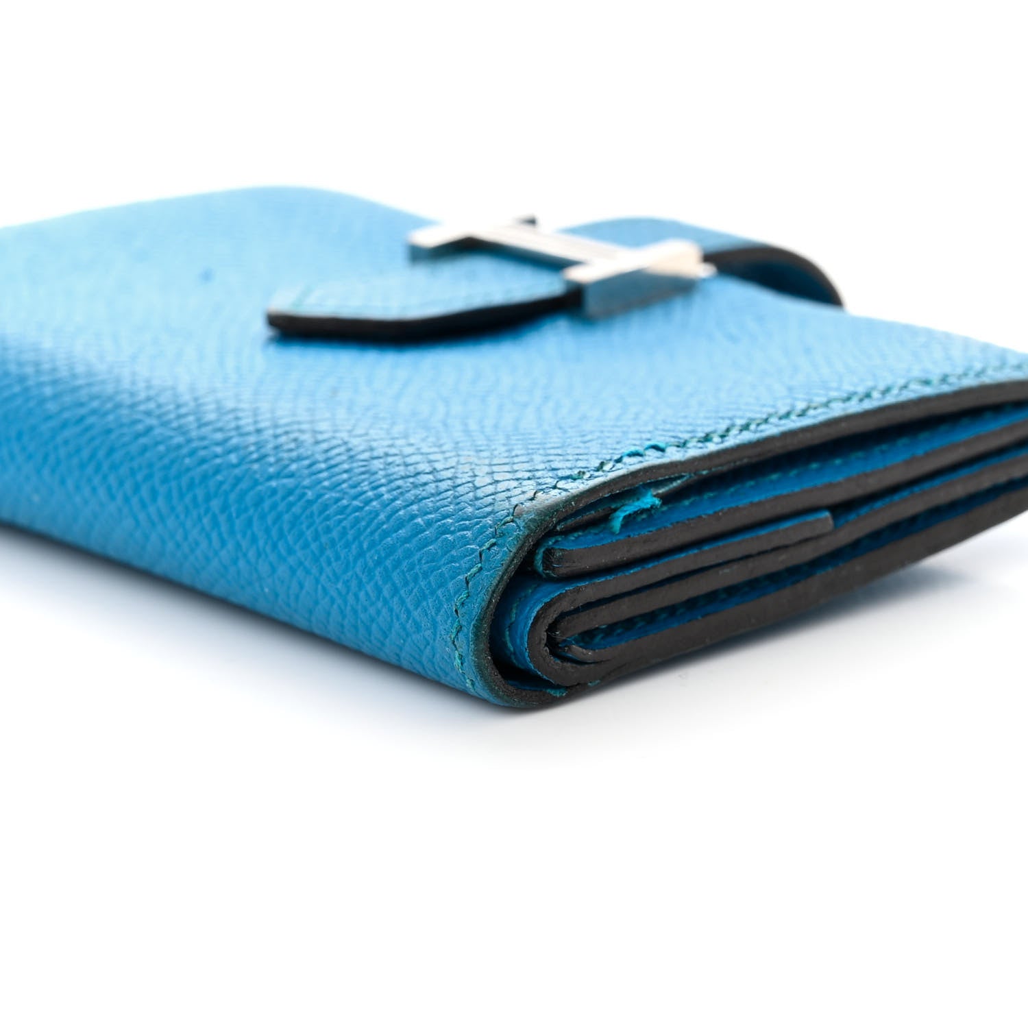 Hermes Epsom Mini Bearn Wallet Bleu Zellige 9 of 12