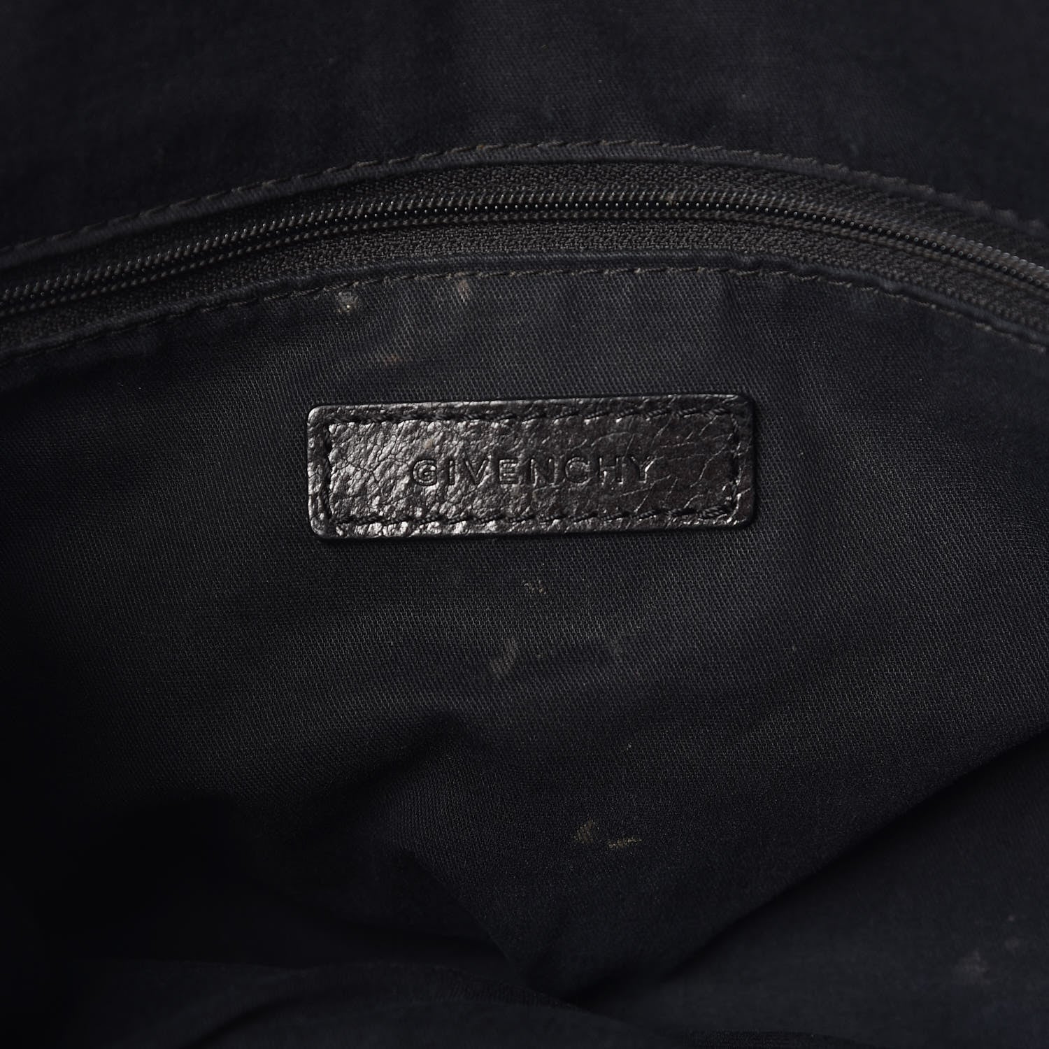 Givenchy Crinkled Patent Maxi Nightingale Black 10 of 13