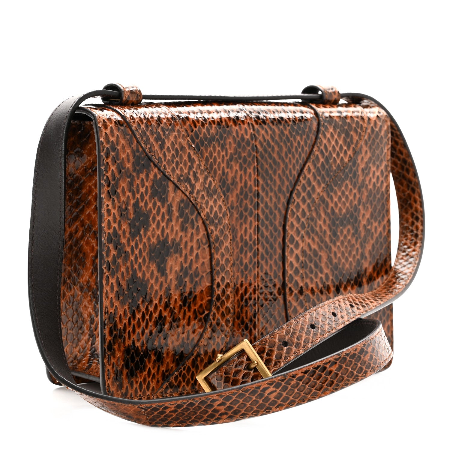 Gucci Elaphe Radiata Crystal Osiride Shoulder Bag Bright Cuir Ruby 3 of 13