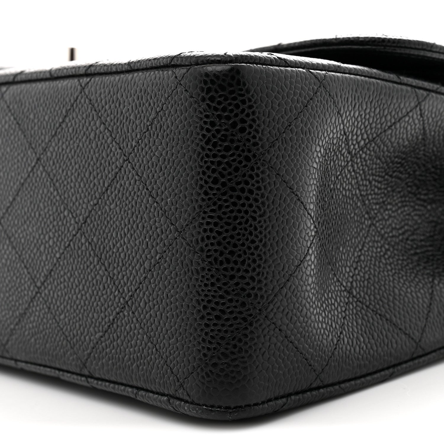 Chanel Caviar Quilted Jumbo Double Flap Black 10 of 11