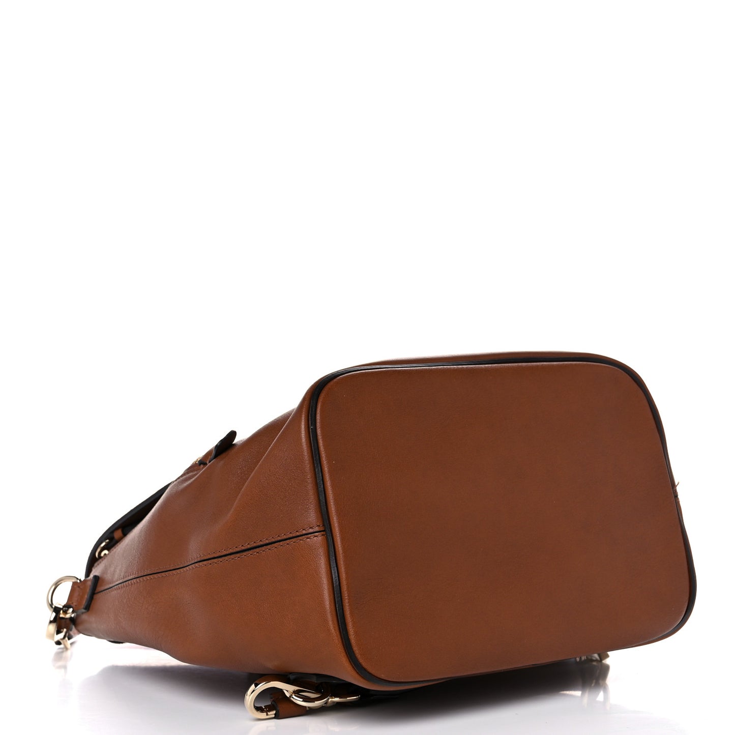 Suede Calfskin Medium Faye Backpack Tan