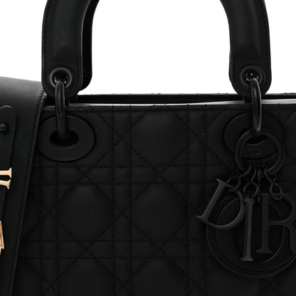 Christian Dior Ultra Matte Calfskin Cannage Small My ABCDior Lady Dior Black 8 of 10