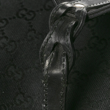 Gucci Monogram Medium Craft Tote Black 11 of 12