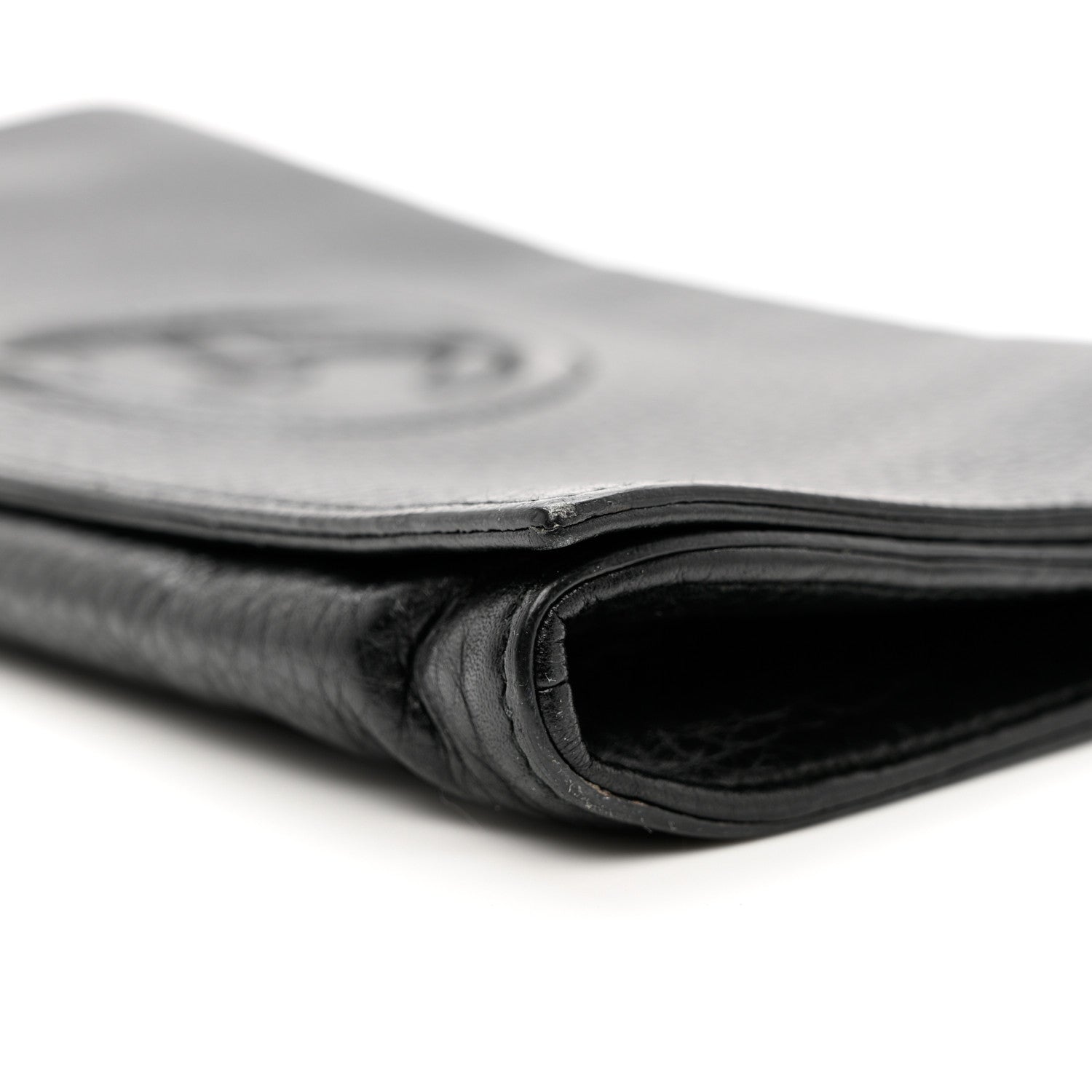 Gucci Pebbled Calfskin Medium Soho Clutch Black 11 of 11