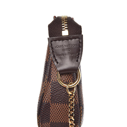 Louis Vuitton Damier Ebene Mini Pochette Accessories 6 of 8