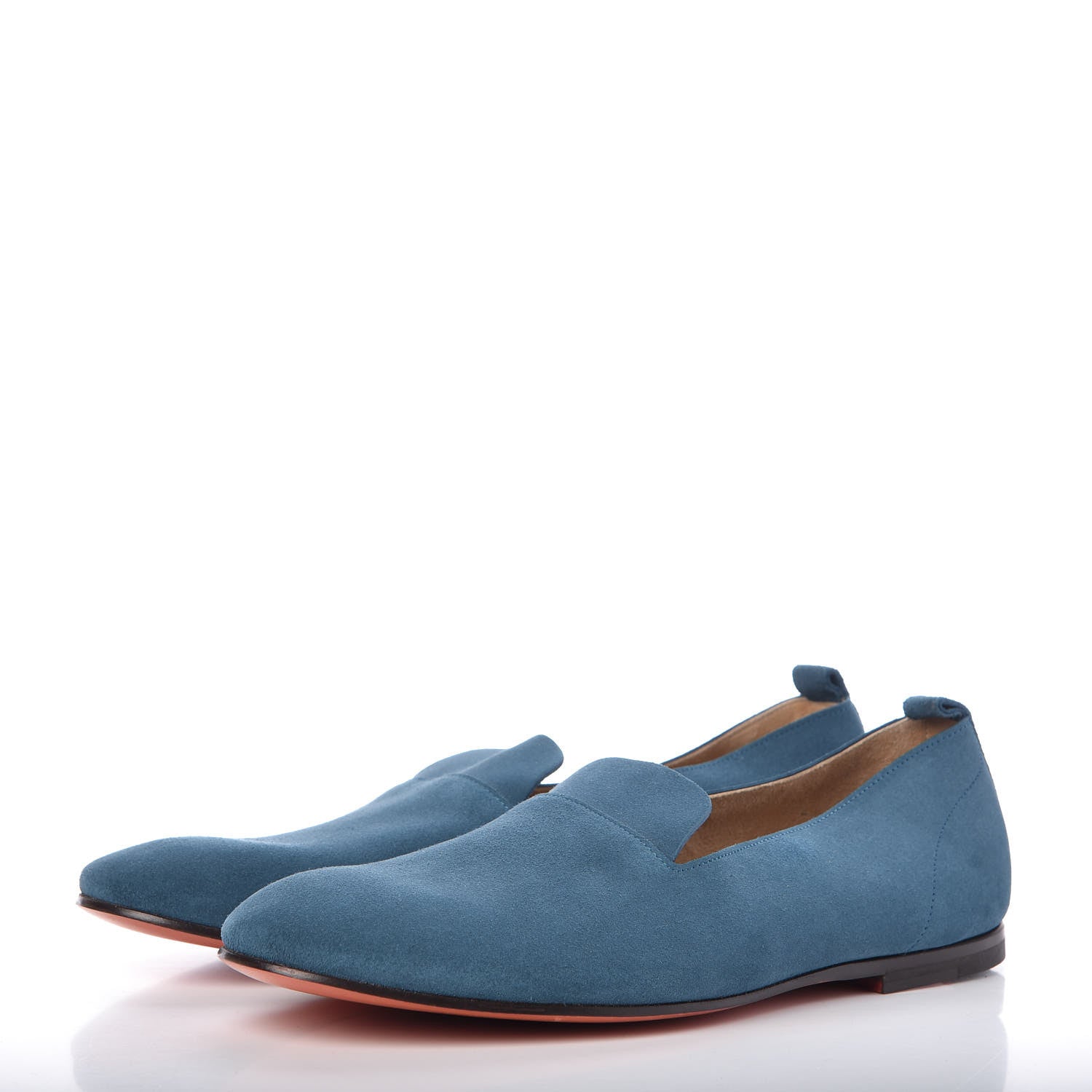 Hermes Suede Mens Milano Loafers 42 3 of 7