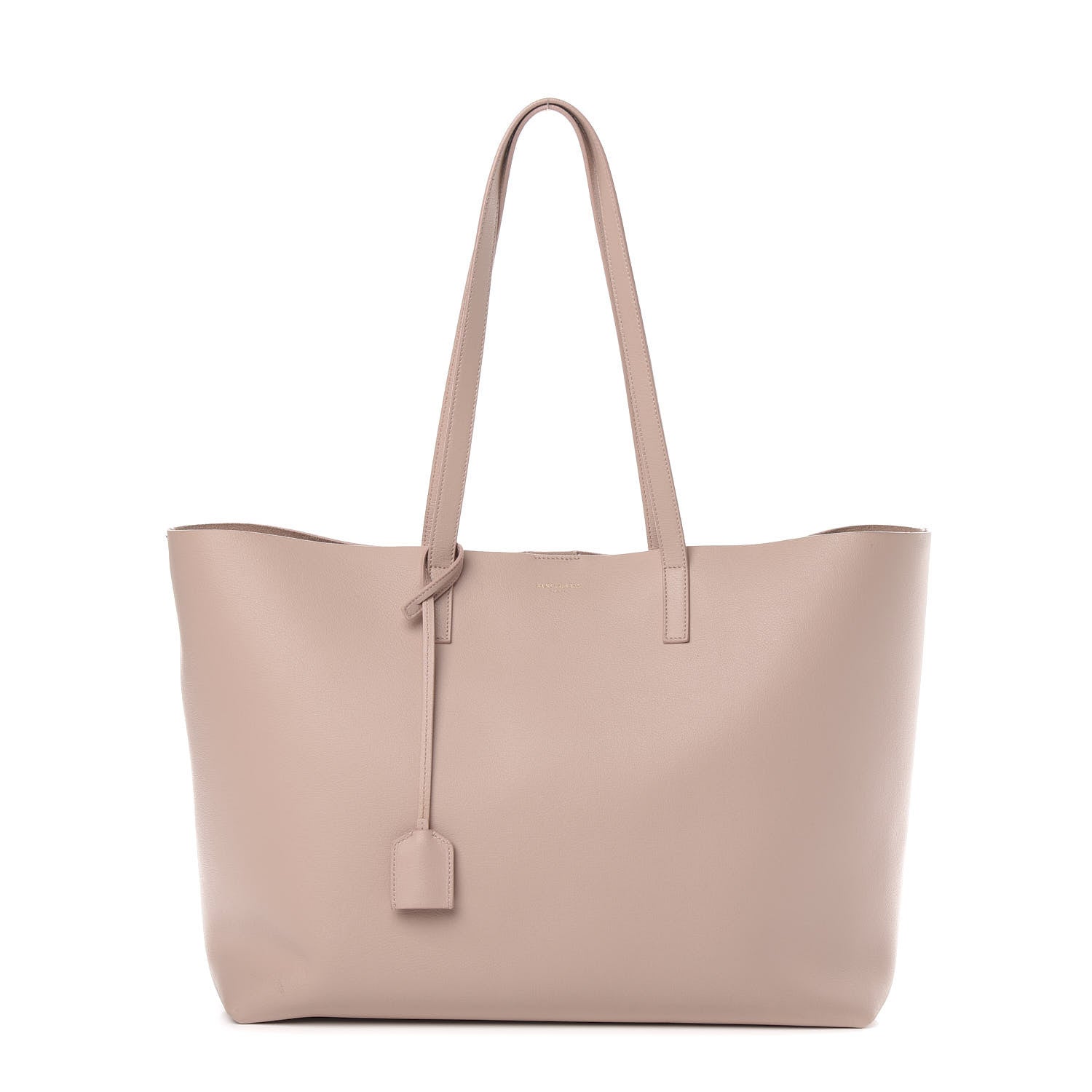 Saint Laurent Calfskin Large Shopping Tote Pale Blush 1 of 12